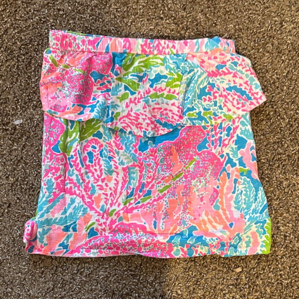 Lily Pulitzer Let’s Cha Cha Tunic Top Medium